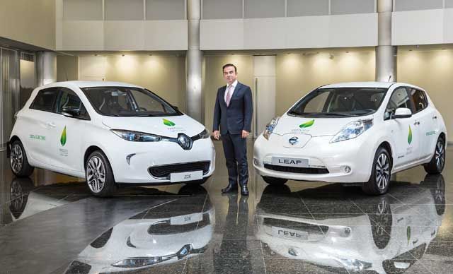 Carlos Ghosn afirma que la Alianza Renault-Nissan-Mitsubishi es probablemente el único fabricante que logra ganancias con sus coches eléctricos