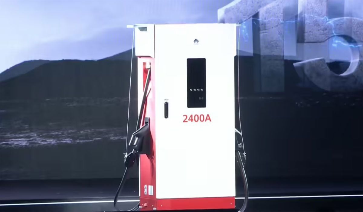 Así es el nuevo cargador de 1,5 MW de Huawei, recarga tan rápido como el repostaje de un coche de combustión